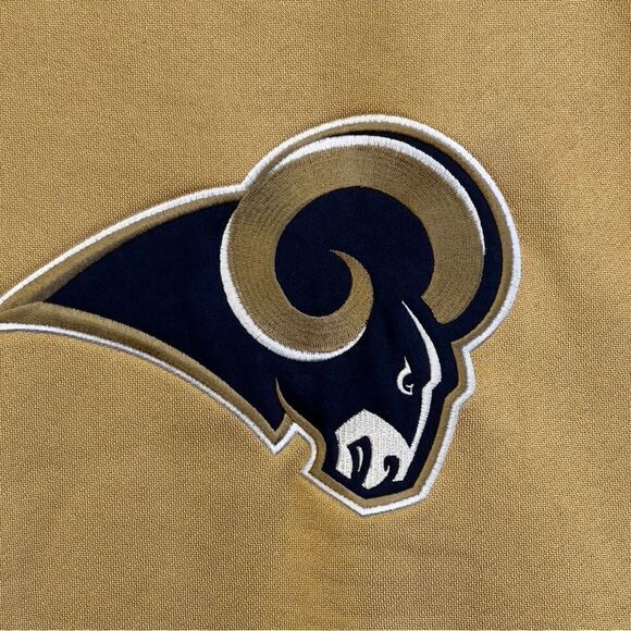 Vintage reebok St. Louis Rams Football Mens Hoodie Long Sleeve XL - Picture 12 of 16